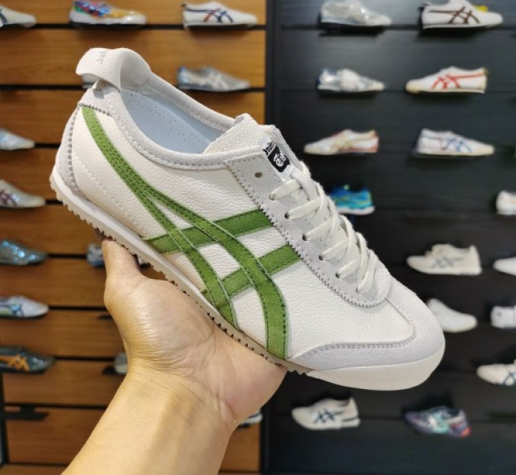 Onitsuk A Tiger Mexico 66 Vin Birch Cactus Green Sneakers