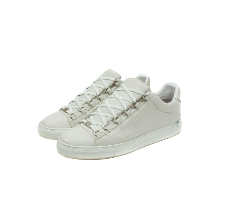 646 Balenciaga Arena Low White Extra Blanc 483494 Us10