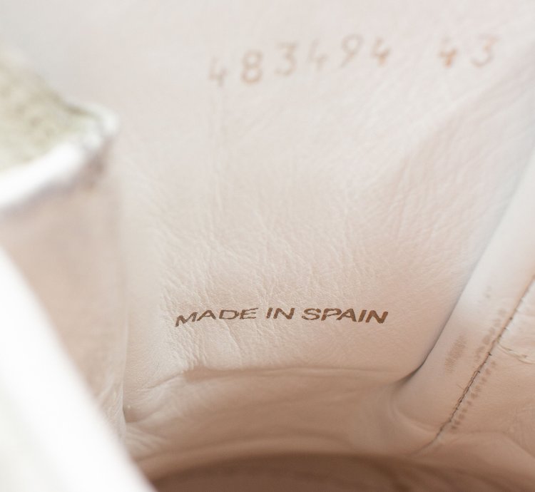 646 Balenciaga Arena Low White Extra Blanc 483494 Us10