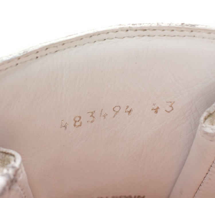 646 Balenciaga Arena Low White Extra Blanc 483494 Us10