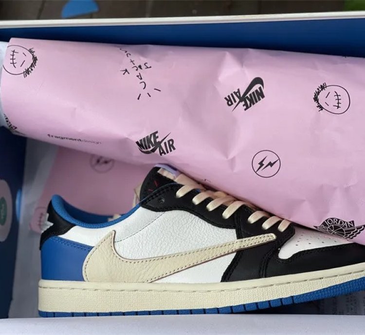 Air Jordan 1 Retro Low Og Sp Fragment X Travis Scott