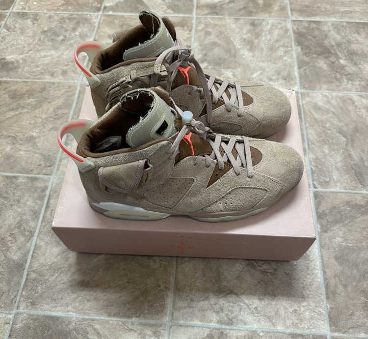 Travis Scott Khaki Jordan 6