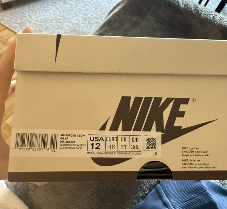 Travis Scott Medium Olive Jordan 1 Retro Low Og Sp