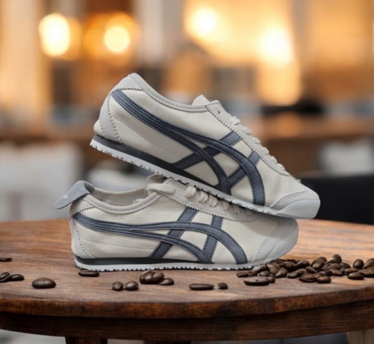 Onitsuka Tiger Mexico 66 Cream Grey Sneakers