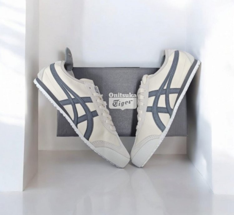 Onitsuka Tiger Mexico 66 Cream Grey Sneakers