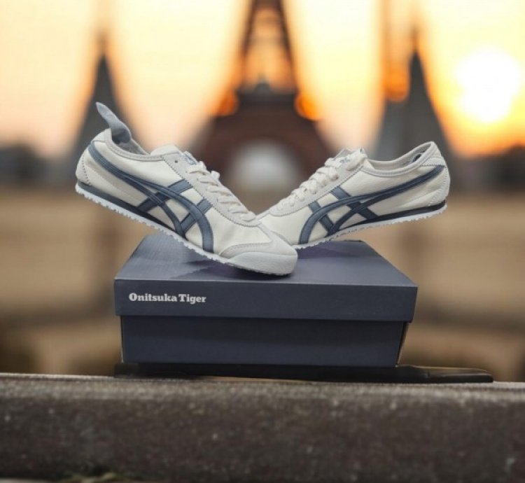 Onitsuka Tiger Mexico 66 Cream Grey Sneakers