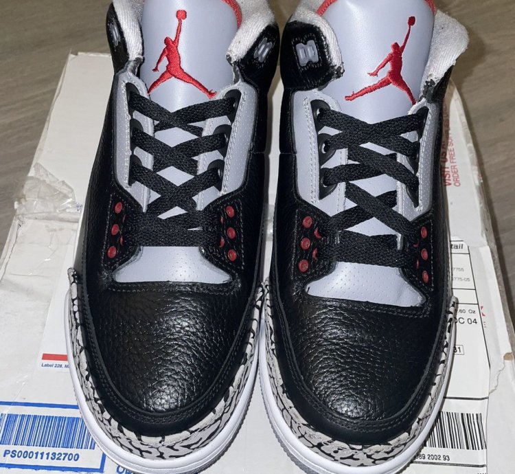 Ds 2011 Air Jordan 3 Black Cement