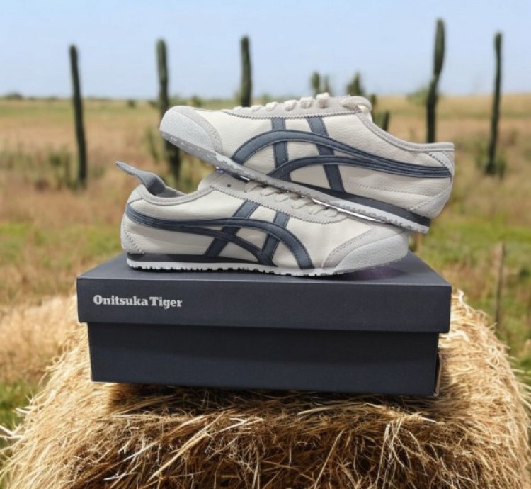Onitsuka Tiger Mexico 66 Cream Grey Sneakers