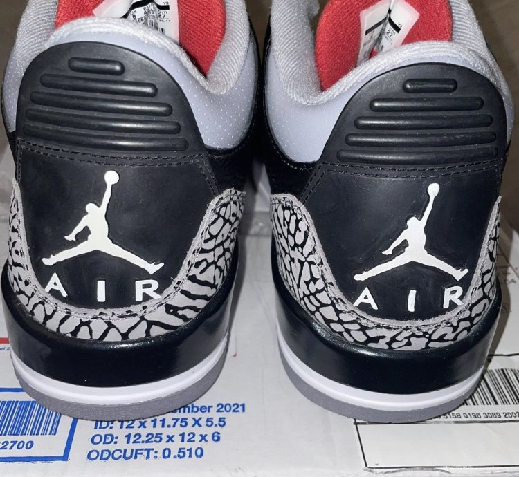 Ds 2011 Air Jordan 3 Black Cement
