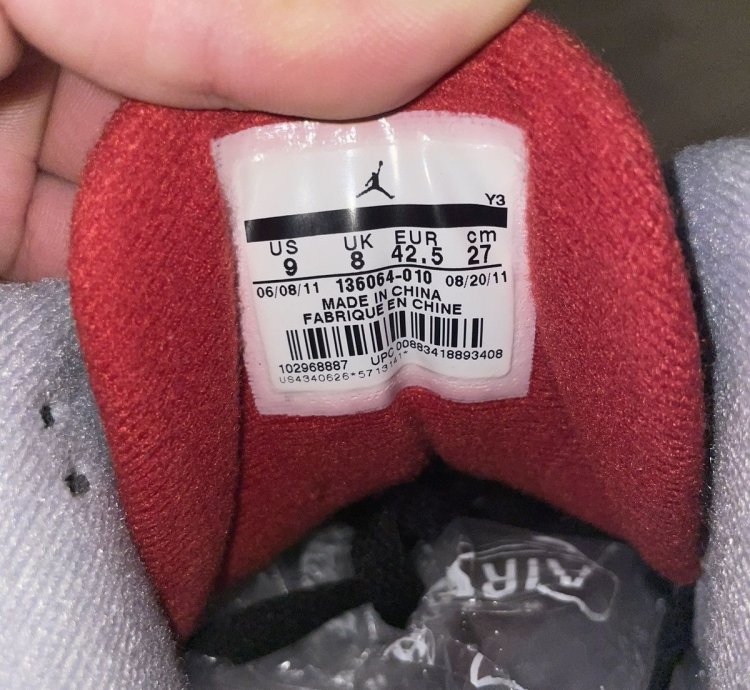 Ds 2011 Air Jordan 3 Black Cement