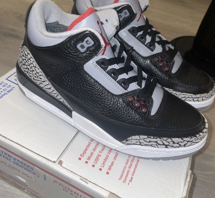 Ds 2011 Air Jordan 3 Black Cement