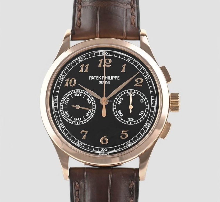 Patek Philippe Chronograph 5170r Chronograph 18k Rose Gold Black Dial