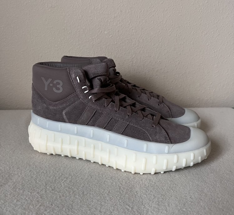 Adidas -3 Gr 1p High In Brown Suede