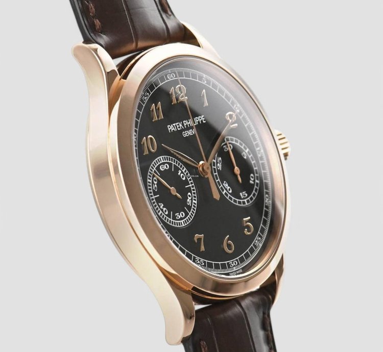 Patek Philippe Chronograph 5170r Chronograph 18k Rose Gold Black Dial