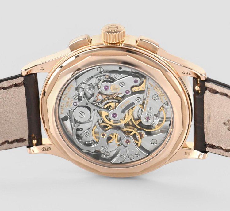 Patek Philippe Chronograph 5170r Chronograph 18k Rose Gold Black Dial