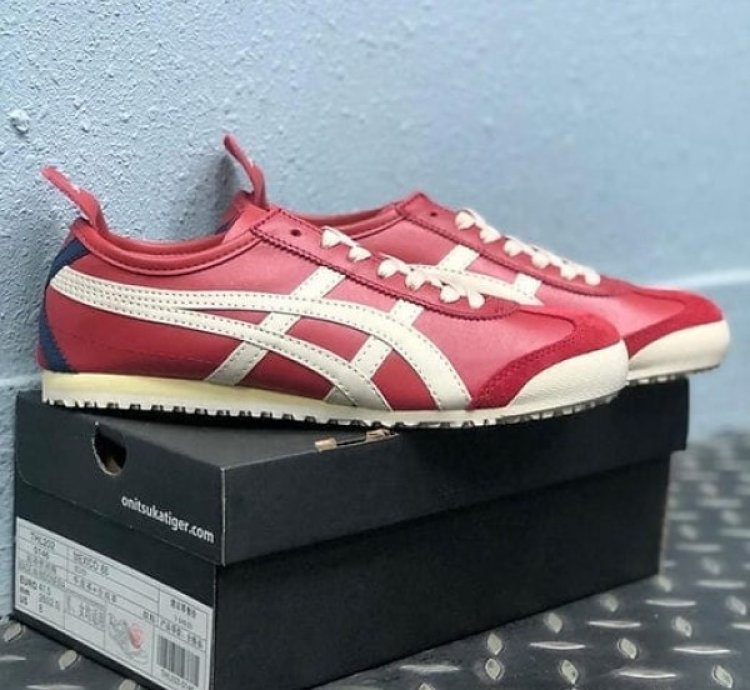 Onitsuka Tiger Mexico 66 Red White Sneakers