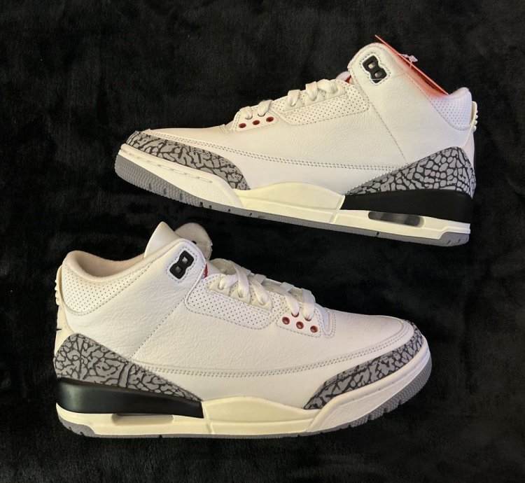 Ds Jordan 3 White Cement Reimagined