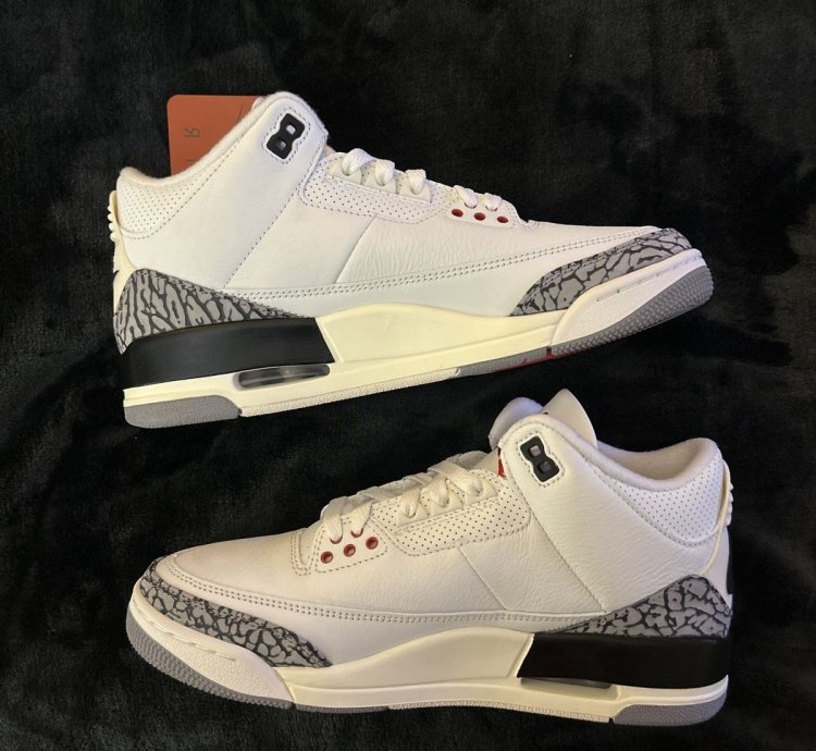 Ds Jordan 3 White Cement Reimagined