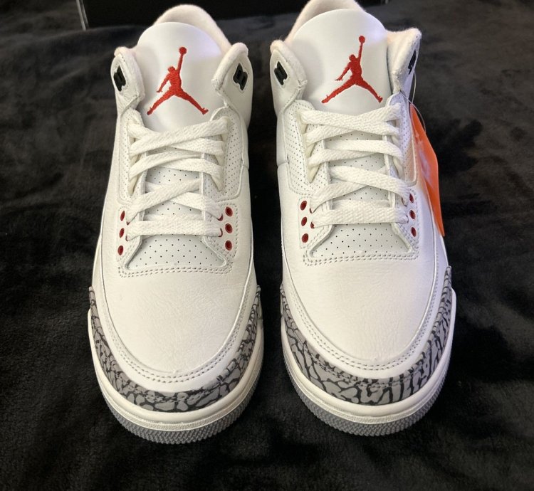 Ds Jordan 3 White Cement Reimagined