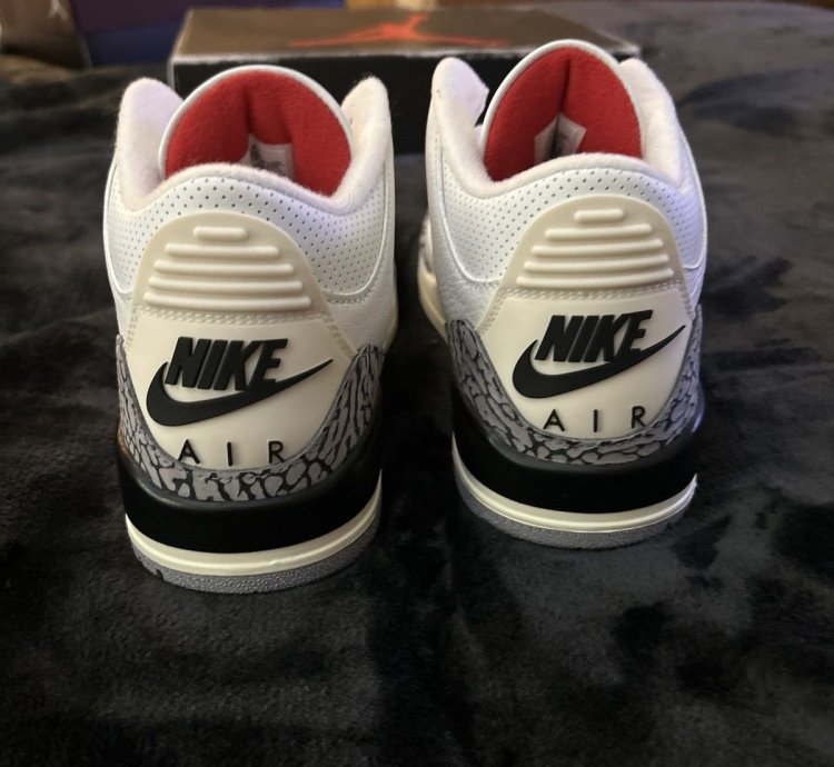 Ds Jordan 3 White Cement Reimagined