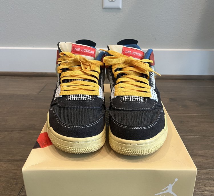 Union Jordan 4 Off Noir