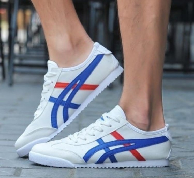 Onitsuka Tiger Mexico 66 White Blue Sneakers