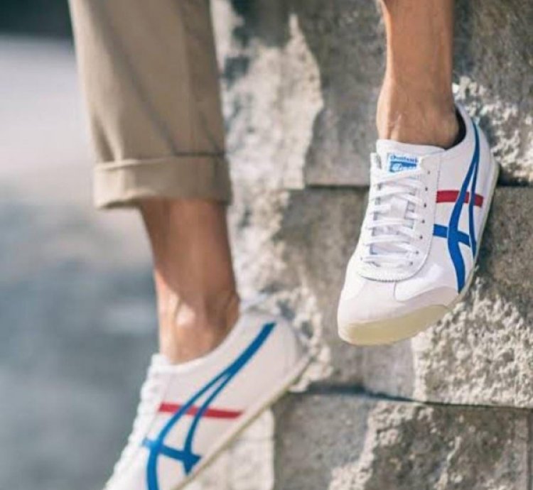 Onitsuka Tiger Mexico 66 White Blue Sneakers