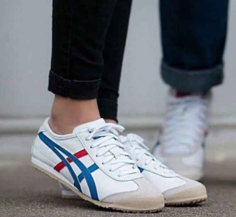 Onitsuka Tiger Mexico 66 White Blue Sneakers