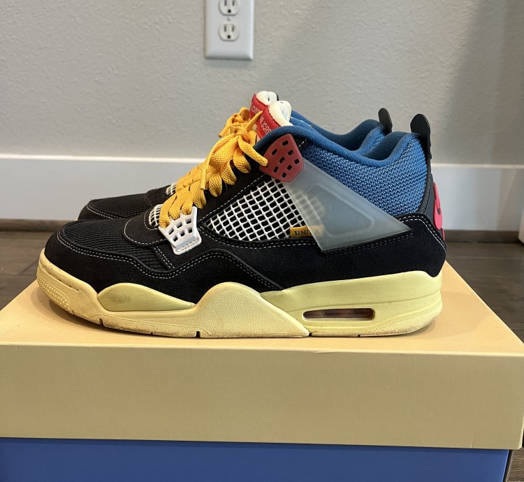 Union Jordan 4 Off Noir