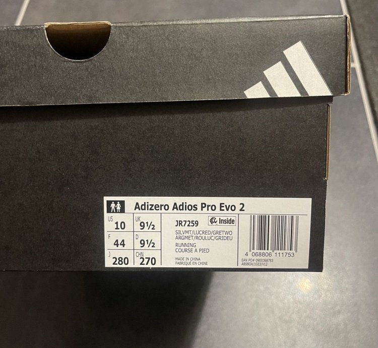 Adidas Adios Pro Evo 2