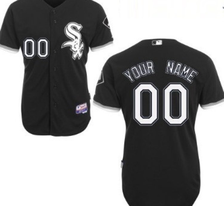 Chicago White Sox Customized Black Jersey