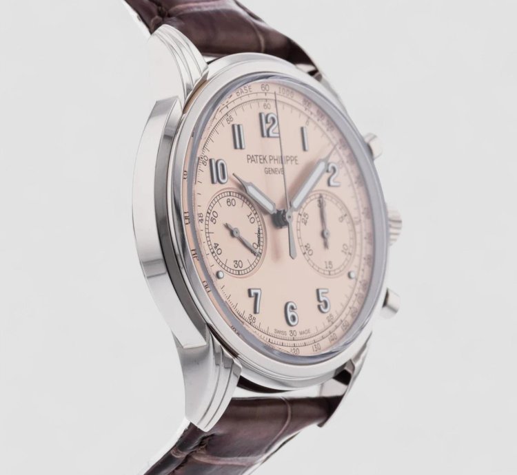 Patek Philippe Chronograph 5172g Salmon 18k White Gold