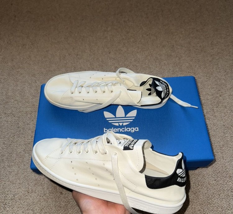 Adidas Balenciaga Stan Smith Off White Black