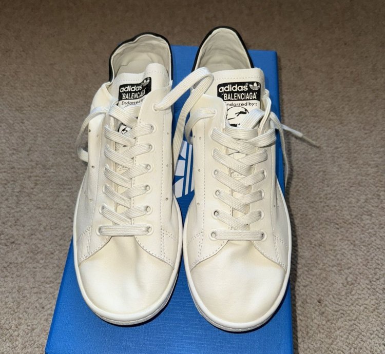 Adidas Balenciaga Stan Smith Off White Black