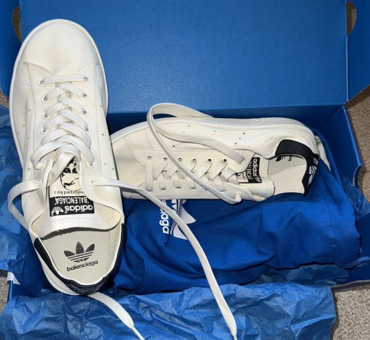 Adidas Balenciaga Stan Smith Off White Black