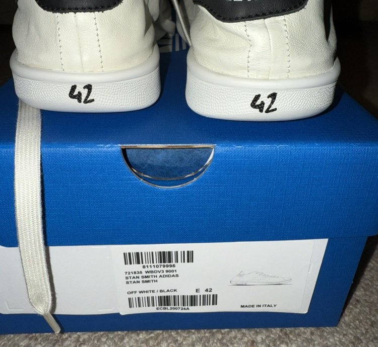 Adidas Balenciaga Stan Smith Off White Black