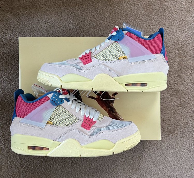 Ds Union Jordan 4 Guava Ice