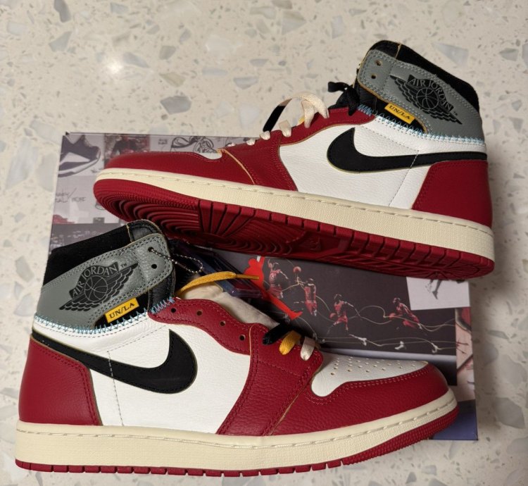 Union La Jordan 1 - Chicago Shadow- Size 11 5