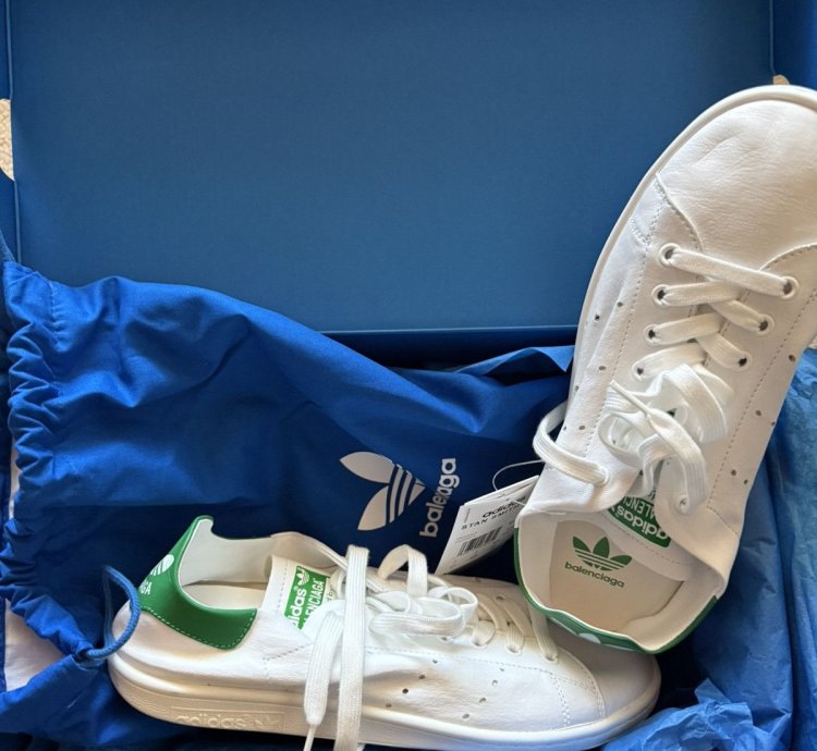 Adidas Balenciaga Stan Smith White Green