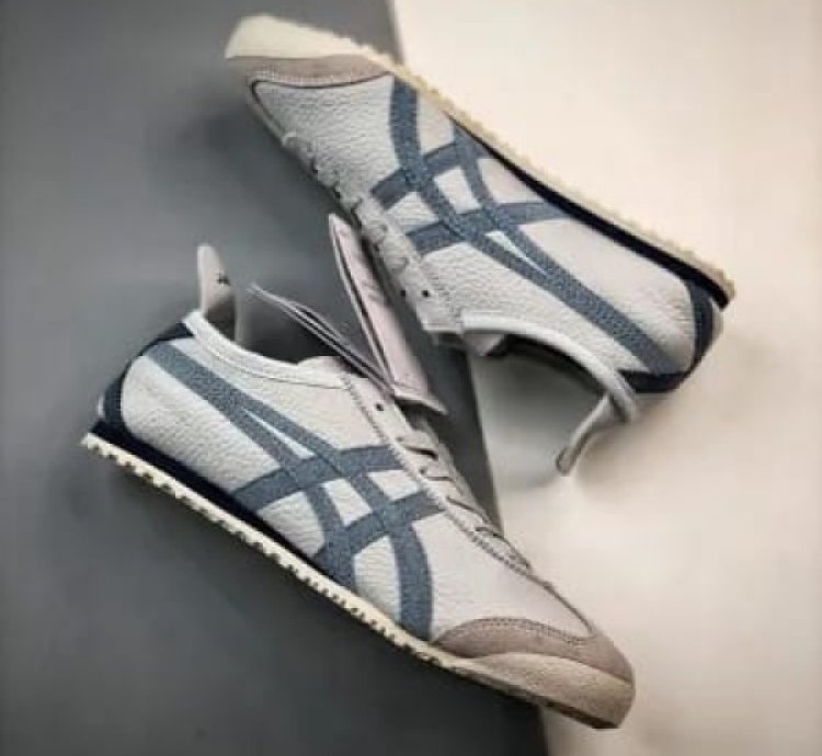 Onitsuka Tiger Mexico 66 White Mint Blue Sneakers