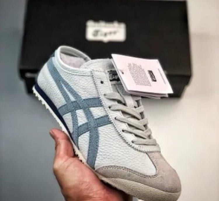 Onitsuka Tiger Mexico 66 White Mint Blue Sneakers