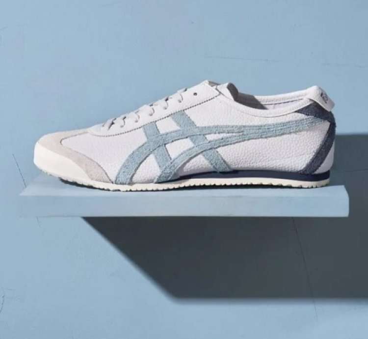 Onitsuka Tiger Mexico 66 White Mint Blue Sneakers
