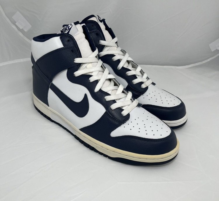 Vintage New Defects Size 12 2004 Nike Dunk High Villanova