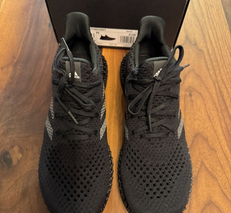 Adidas Futurecraft 4d Carbon Black - 10 5