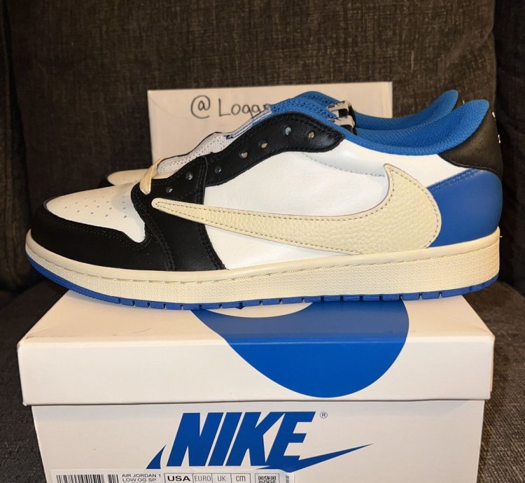 Jordan 1 Low Og Fragment Travis Scott