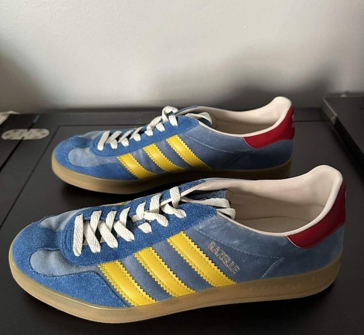 Adidas Gucci Gazelle Blue - 9