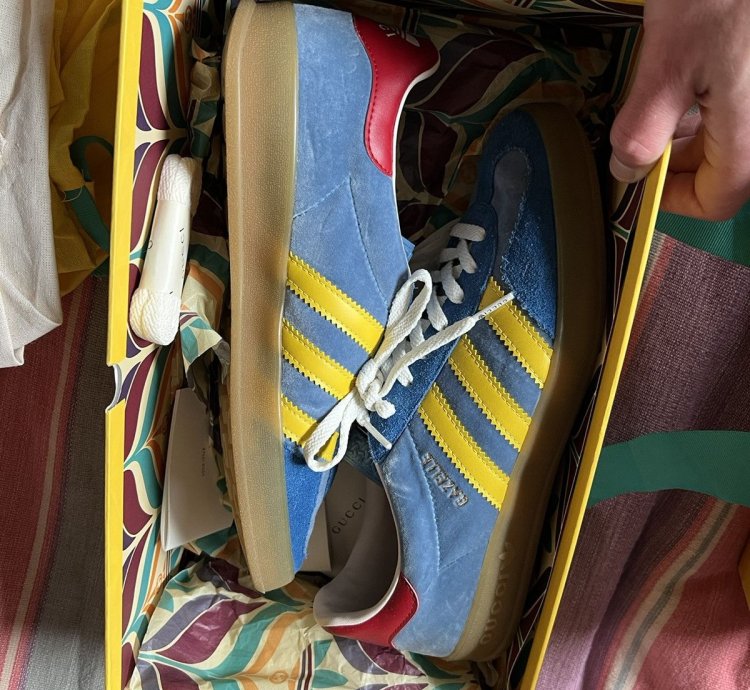 Adidas Gucci Gazelle Blue - 9