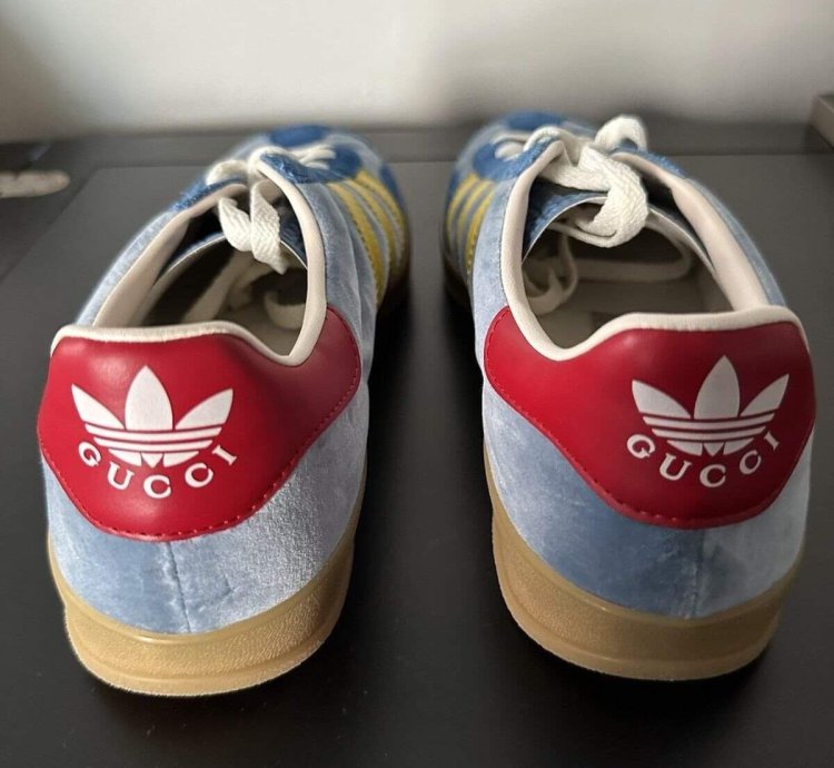 Adidas Gucci Gazelle Blue - 9