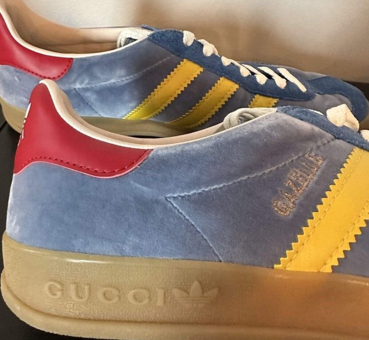 Adidas Gucci Gazelle Blue - 9