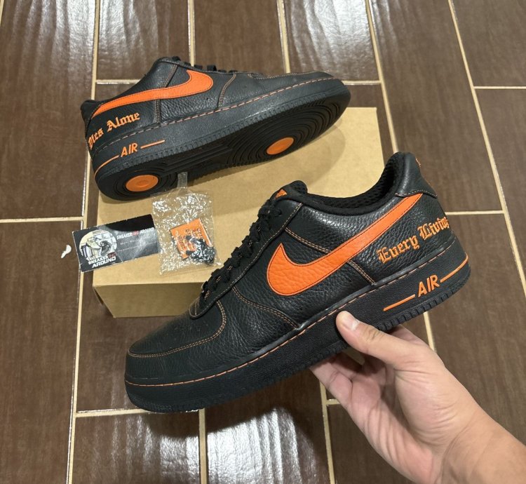 Used Vlone Nike Air Force 1 Low 2017 Size 11
